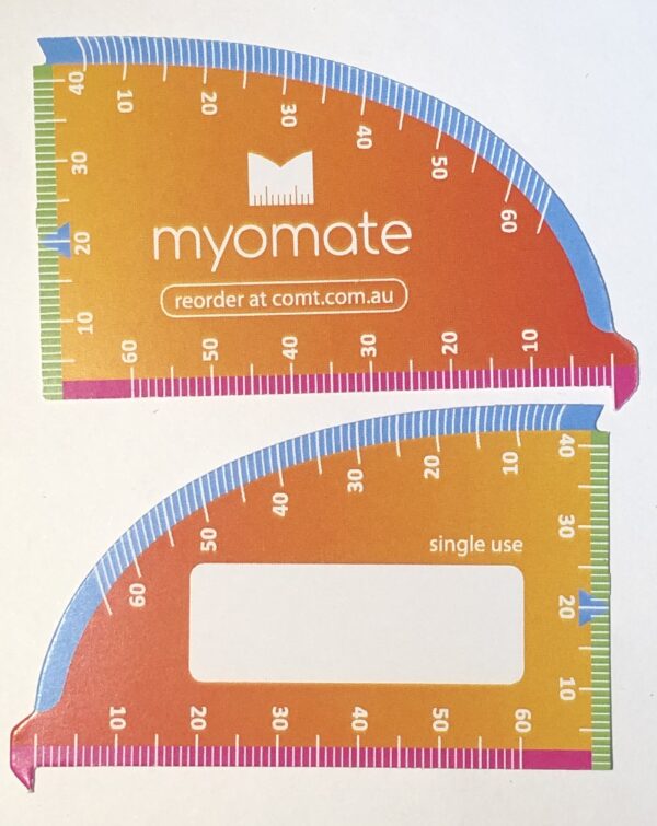MyoMate Economy (single use) Card - free shipping within Australia