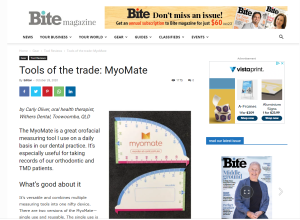 Bite Magazine MyoMate